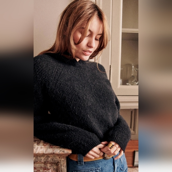 Nwt! Sezane Laurel Jumper black - Picture 1 of 8